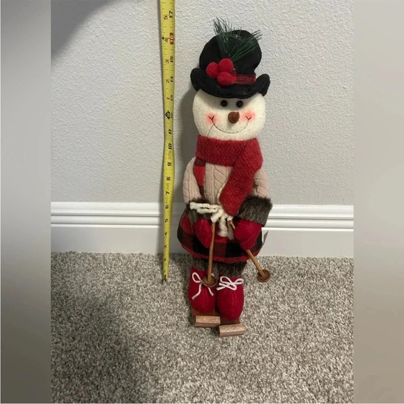 Christmas frosty snowman decoration - Picture 2 of 3